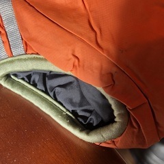 adidas オレンジ ナイロンジャケットの画像