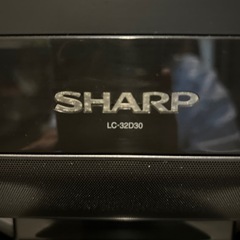 SHARP 液晶テレビ テレビ台セットの画像