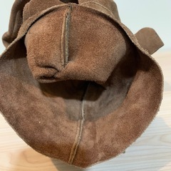 【中古】本革 スエード ブーツ🎀リボン　の画像