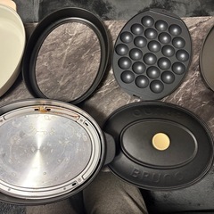 BRUNO　オーバルホットプレート　ブラックの画像