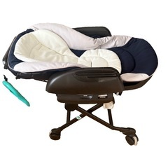 Combi スウィングベッド＆チェア ハイローチェア 手動ネムリラの画像