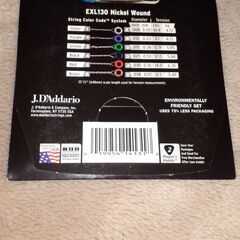 D'Addario　エレキギター弦　③　ダダリオの画像