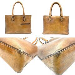 ベルルッティ Berluti トートバッグ カリグラフィ トゥジュール ブラウンの画像