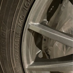 【最終価格になります】YOKOHAMA スタッドレスタイヤ 155/65R14の画像