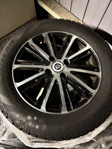 デミオで使用していたスタッドレス！4本セット今時期必須