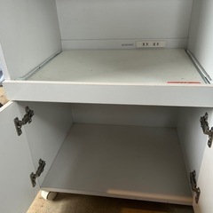 食器棚 レンジボードの画像