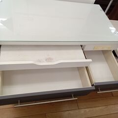 ★リユースのサカイつくば店★TK7860  ゴミ箱収納 グレー H85×D39×W70 クリーニング済みの画像