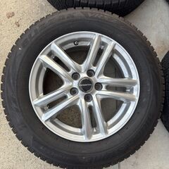 195 65 15　スタッドレス　ブリヂストン　VRX2　プリウス　タイヤホイールセット　2017の画像