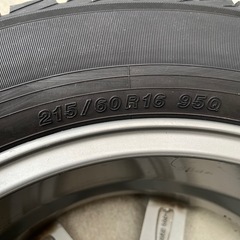 スタッドレスタイヤ　　アルミホイール付の画像