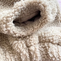 ★JaVaボアブルゾン★ベージュ
の画像