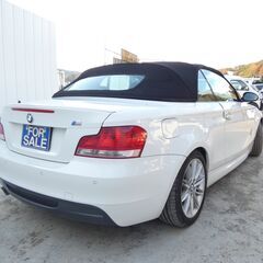 ■813★BMW　1シリーズカブリオレ（平成21年）★ナビ★ワンセグ★ETC★自社ローン★金利無し★通過率９０％★車体だけ販売できる★来店不要で買える★リモート商談できる★神奈川県厚木市発★業者なので安心★カスタムも車検もできます★の画像