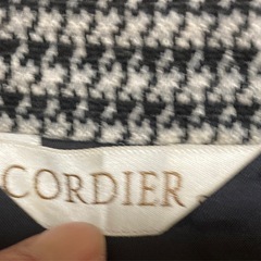 レディース　CORDIER ツーピース　ブラック　M 冬用の画像