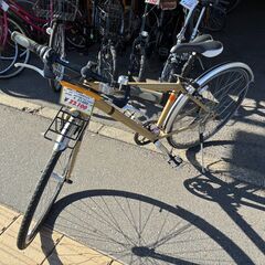 【リサイクルショップどりーむ荒田店】No.614 これはオススメ！クロスバイク 美品です🎵 6速ギア切替 ベル〇 鍵〇の画像