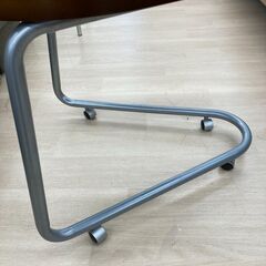 A-1011【リユースのサカイ野々市店】ジモティ来店特価‼ サイドテーブル 木製 ブラウン クリーニング済みの画像