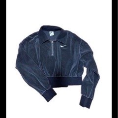 限定値下げ！Nike コーデュロイハーフジップクロップドセットアップ の画像