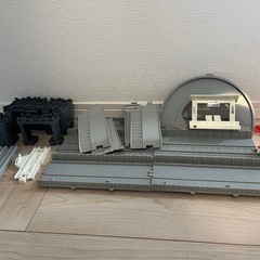 プラレール　鉄道道路併用橋セットの画像