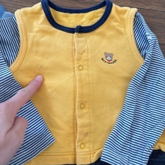 カバーオール2点の画像