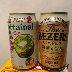 【2025/12/28（日）】サントリー ザ・ベゼルズ ノンアルコール キリン 氷結 mottainai デカビタC6本の画像