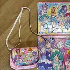 プリキュアセット　パズル　バッグの画像
