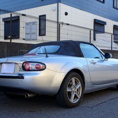 即乗りＯＫ NCEC ロードスター オートマチック ナビ フルセグTV DVD再生機能 FM/AMラジオ バックモニター アルミホイール ETC 修復歴なし フルノーマルの画像