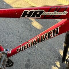 【リサイクルショップどりーむ荒田店】No.601 マウンテンバイク ベル〇 26インチ 赤の画像