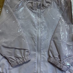 新品未使用 タグ付き Uniqlo ジップアップジャケット 80サイズ ピンクの画像