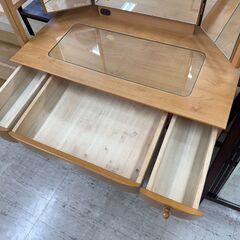 J3429　【リユースのサカイ柏店】　　3面鏡　ドレッサー　化粧台の画像