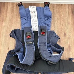 BabyBjörn 抱っこ紐 デニムブルーの画像