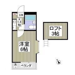 💜💙フリーレント1ヶ月付き💙💜敷礼ゼロ✨市川大野駅徒歩15…