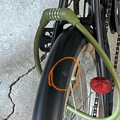 折り畳み自転車　20インチの画像