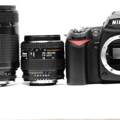 ♥️Nikon D90 ♥️一眼レフ カメラ ニコン ダブルレンズキット スマホ転送の画像