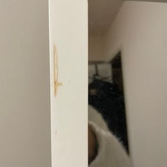 ニトリ 全身鏡  全身ミラー 白の画像