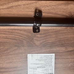 不具合あり　ポケット付き折りたたみデスク(70 ミドルブラウン FT1)の画像