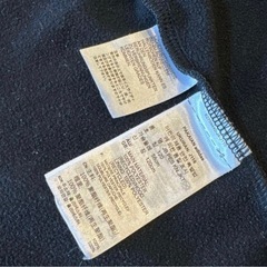 adidas フルジップパーカー 120cm ブラック✖️レッドの画像