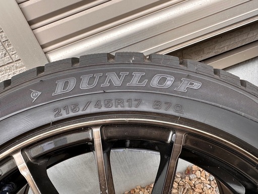 受け渡し予定者決定！スタッドレスホイールセット　215/45r17　