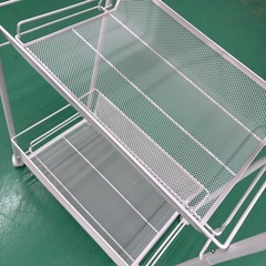 スチールラック 3段 キャスター付きの画像