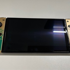 【お譲りお決まり】【中古】Nintendo Switch 有機EL ゼルダの伝説モデル本体のみ 初期化済の画像