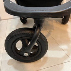 (ご相談可)エアバギー ココブレーキ ベージュ／付属空気入れ・オプションレインカバー付きの画像