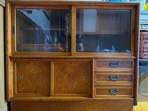 ★寒河江市★茶箪笥★ 茶箪笥 (k2) 富士川の収納家具《タンス、衣類収納》の中古あげます