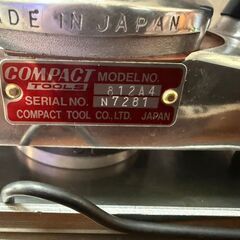コンパクトツール　オービタルサンダー812A4の画像