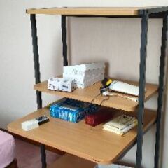 PCデスク　イスはありませんの画像