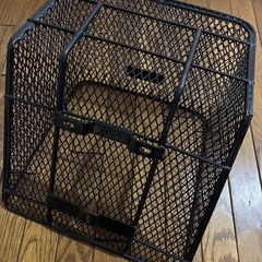 原付き前カゴの画像