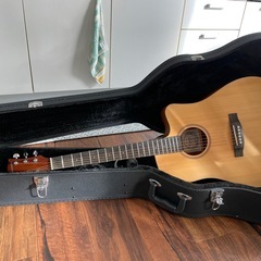 Donnerアコースティックギター　スプルーストップ41インチ　原木色の画像