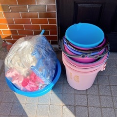 ごみ箱50L分別用&足踏み式 2点  の画像