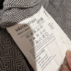 IKEA 掛け布団（S）・枕カバーの画像