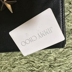 美品ジミーチュウのクラッチバックの画像