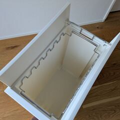 KEYUCA　ケユカ　ゴミ箱　ホワイト　ダストボックスの画像