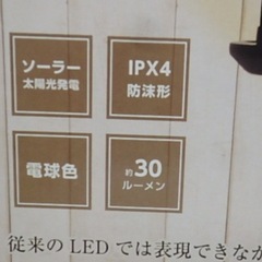 【新品】屋外ガーデンライトの画像