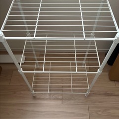 ホワイト　ラックの画像