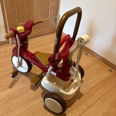 子供用三輪車の画像